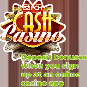 Online casino cash app