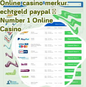 Online casino paypal echtgeld